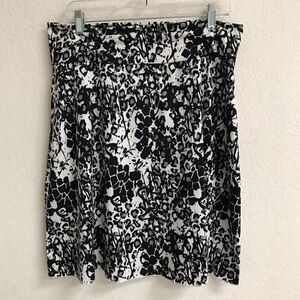 Tranquility leopard print skirt L‎